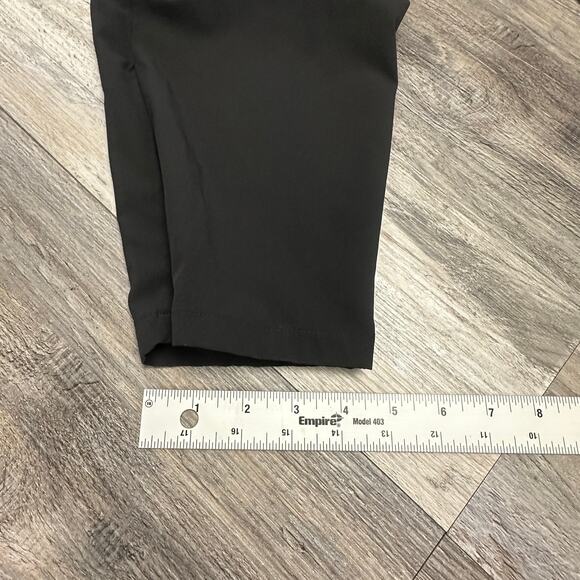 Thousand Miles Black Mens XL Tapered Relaxed Flat Front Plain Chino Golf Pants - Picture 10 of 10